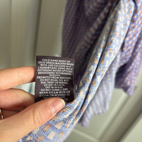 Mister Zimi Women’s Dahlia Midi Dress Sz 4 in Pampas Purple Romantic Feminine - Picture 8 of 13